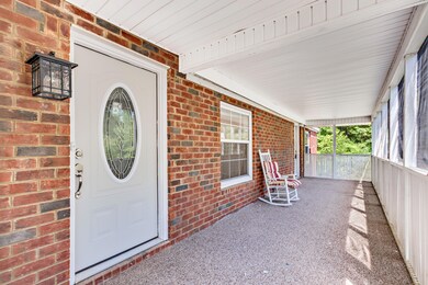 Screened-In Front Porch