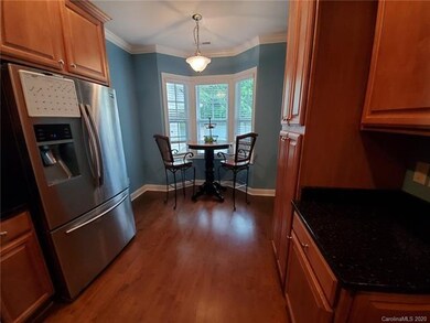 A cozy breakfast nook