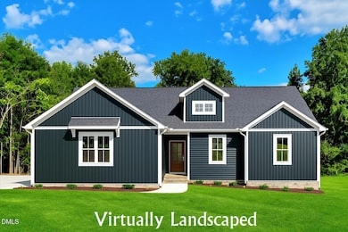 Front view - virtually landscaped grass