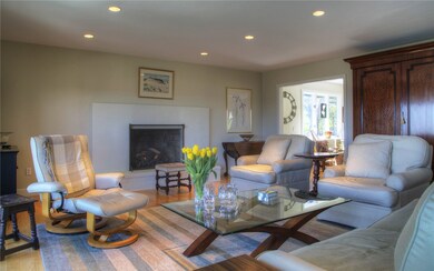 Great room with gas fireplace