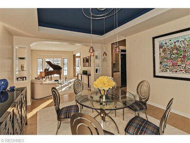 The living room/dining room combination is great f
