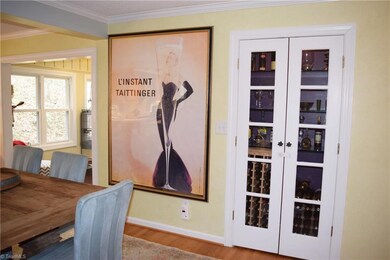 Built in wine storage!