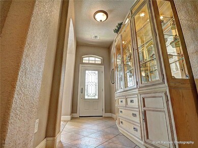 Foyer at front door.
