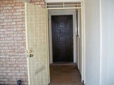 Exterior Front. Front Entrance with Dead