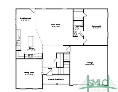 1st Floor Plan.