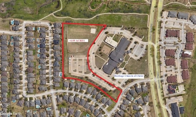 Map / location with property parcel outlined