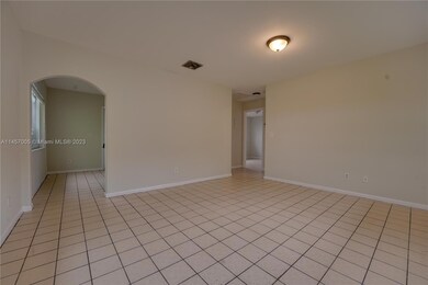 Spacious Living Area of Hollywood Duplex