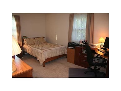 Master Bedroom. Large master bedroom with attached half bath.  Plenty of room for sitting area or even your home office.