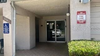 Front door to the building for safety and security