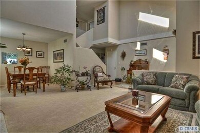 looking out towards your dining room and the upsta