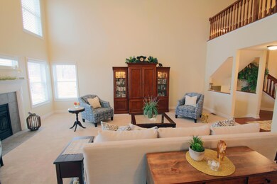 soaring ceiling great room
