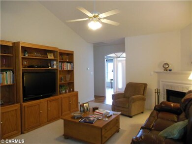 Den/Family/Great Room - From the hardwood foyer yo