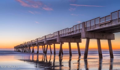 Beach pier