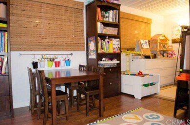 Extended patio area for play room
