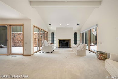 Three separate door walls to private decks