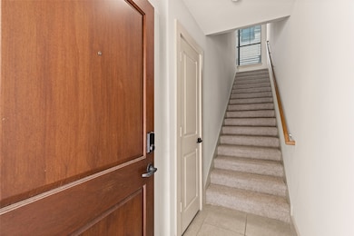 Make your way upstairs to the main living areas.