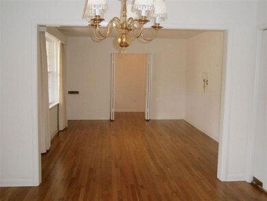 Large open Formal Living & Dining with hardwood fl