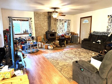 closer view of living room
