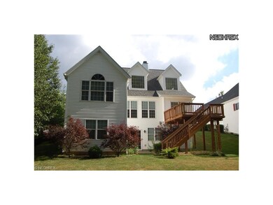 Back view of home