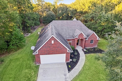 This home sits on almost an acre in Decker Estates.