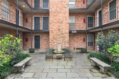 Interior courtyard