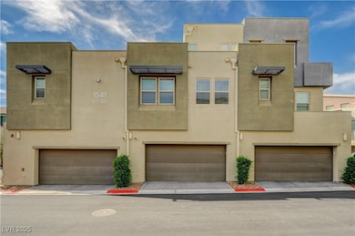 Multi unit property with stucco siding and an atta