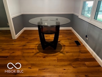 detailed view of wood finished floors