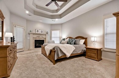 Freshly Painted Master Bedroom with Private Gas Fi