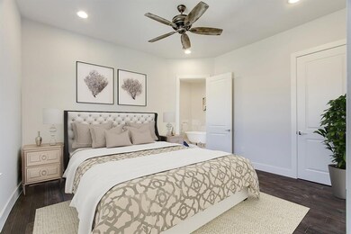 Main Bedroom on Main Floor with a Large Walk in Closet