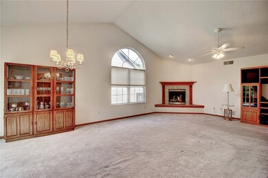 Curl up this winter with a good book in front of gas fireplace.  Ample room for your furniture