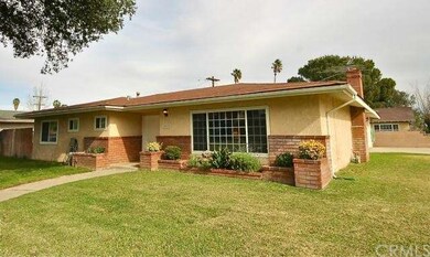 Located on a corner lot