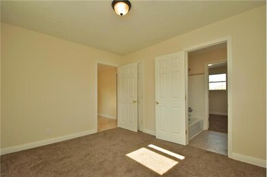 Bedroom 1 with new carpet.  This will be too easy to rent!