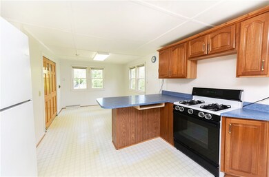 open to dining space