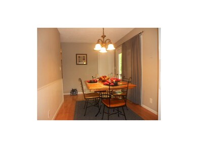 Dining Area. Newer Pergo flooring