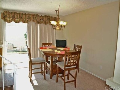 Dining area adjacent to kitchen