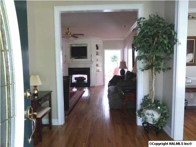 The 10'x10' Foyer welcomes all guests and opens into the great room.