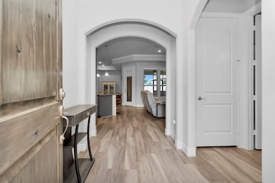 Luxury vinyl plank flooring for easy maintenance