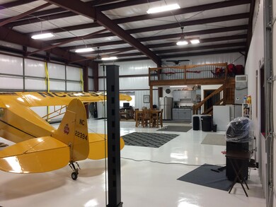 View from rear overhead door