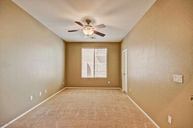 Bedroom with walk in closet downstairs