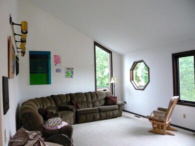 Living room w/southwest-facing windows