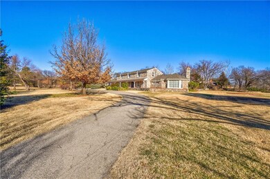 Drive entrance from south corner of property. This