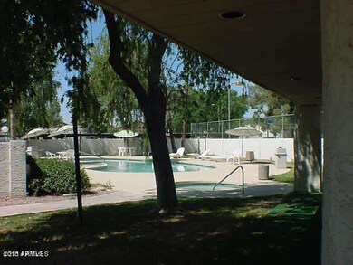 Relaxing pool and spa
