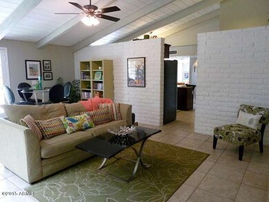 Spacious family room