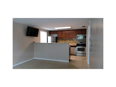 Eating Bar Area Looking into Kitchen