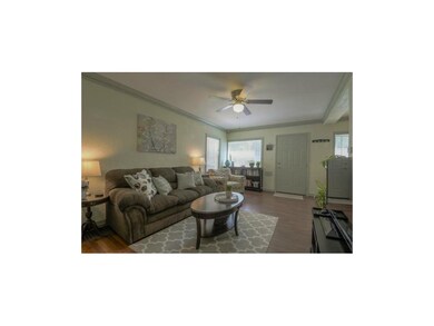 Refreshing lighted ceiling fan.