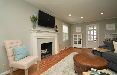 Wood Burning Fireplace