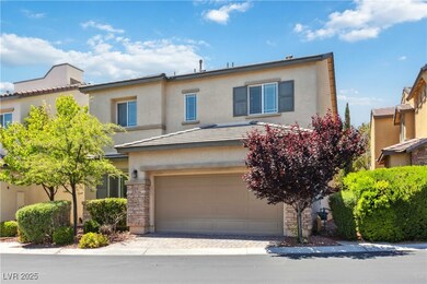 View of front of home featuring an attached garage