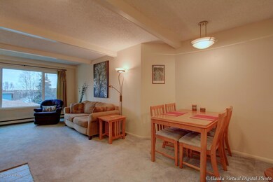 Dining room & living room view