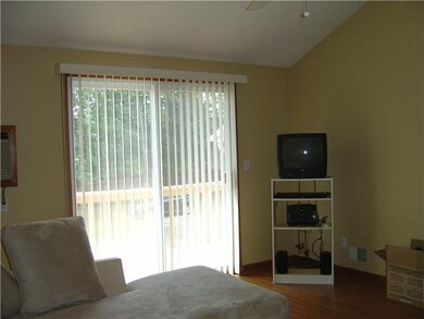 Living Room. Bright Living room with vaulted ceili