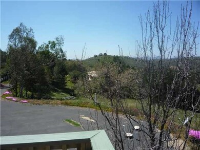 This is a view from the balcony of the guest house